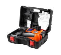VEVOR Cric Électrique pour Voitures 5 T, Cric de Levage Réglable avec Capacité de Charge Élevée, Outil Démonte-Pneu Portable avec Lumière LED et Télécommande, pour Dépannage Routière SUV Berline