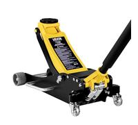 VEVOR Cric Hydraulique à Profil Bas Capacité 2,5 T, Cric Rouleur en Aluminium et Acier, Plage de Levage 9,5-47,5 cm, avec Pompe de Levage Rapide à Double Piston, pour Lever SUV, Entretien Auto