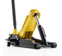 VEVOR Cric Hydraulique de Manœuvre 3 T, Cric Rouleur Gamme de Levage 75-500 mm, Assistant pour Entretien Voitures VUS Camions Pick-ups Atelier Domicile, avec Pompe à Levage Rapide à Double Piston