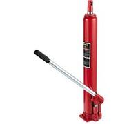 VEVOR Vérin Hydraulique Long pour Grue d'Atelier 4 Tonnes, Cylindre Hydraulique Support Moteur avec Pompe à Simple Piston et Base Plate, Tige Hydraulique pour Chèvre Levage Moteur Entretien, Rouge