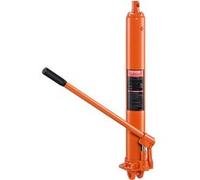 Vérin piston levage - VEVOR - Vérin hydraulique Long pour Grue d'Atelier 8 T Base à Chape Simple Pompe,665 x 117 x 109 mm,9,95 kg