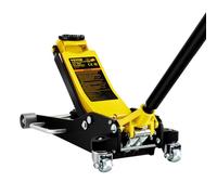 VEVOR Cric Hydraulique Rouleur Capacité de 2,5 T Plancher à Profil Bas Hauteur 95-475 mm Service Utilisé pour Une Utilisation Industrielle Générale ou Intensive Jaune