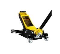 VEVOR Cric Hydraulique Rouleur Capacité de 3 T Plancher à Profil Bas Hauteur 90-500 mm Service Utilisé pour Une Utilisation Industrielle Générale ou Intensive Jaune