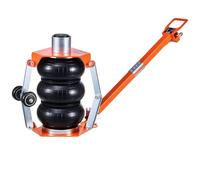 VEVOR Cric Pneumatique 3 T, Cric de Levage Pneumatique Capacité jusqu'à 470 mm avec Colonne de Rehausse, 3 Coussins d'Air, Poignée Réglable, Levage Rapide, pour Réparation Voiture SUV Atelier Garage