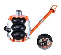 VEVOR Cric Pneumatique 3 T, Cric de Levage Pneumatique Capacité jusqu'à 470 mm avec Colonne de Rehausse, 3 Coussins d'Air, Poignée Réglable, Levage Rapide, pour Réparation Voiture SUV Atelier Garage