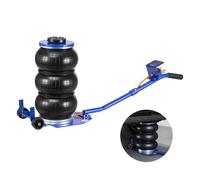VEVOR Cric Pneumatique 3 T Plage 140-450 mm, Cric de Levage Pneumatique à Triple Coussin d'air et Six Tubes en Acier, Levage Rapide, Poignée Longue, pour Réparation Voiture SUV Atelier Garage