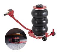 VEVOR Cric Pneumatique 3 tonnes Plage 140-450 mm Cric de Levage Pneumatique 0,8-1,0 MPa 3 Coussins d’Air Long Manche Levage Rapide Facile pour Réparation Entretien Voiture SUV Pickup Atelier Garage