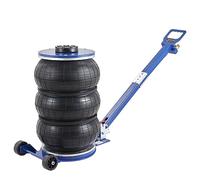VEVOR Cric Pneumatique 5 tonnes Plage 140-470 mm Cric de Levage Pneumatique 0,8-1,0 MPa 3 Coussins d’Air Poignée Longue Ajustable Levage Rapide pour Réparation Entretien Voiture SUV Atelier Garage
