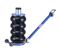 VEVOR Cric Pneumatique 6 T, Cric de Levage Pneumatique Capacité jusqu'à 673 mm avec Colonne de Rehausse, 4 Coussins d'air, Levage Rapide, Poignée Réglable, pour Réparation Voiture SUV Atelier Garage