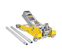 VEVOR Cric Rouleur 3 tonnes, Cric de Plancher Hydraulique à Profil Bas, Hauteur de Levage 93-465 mm, en Aluminium Robuste, Pompe de Levage Rapide à Double Piston, pour Lever Camion SUV Atelier