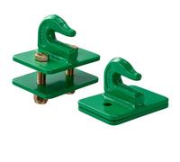 VEVOR Crochet de godet de tracteur acier forgé de G70 9,52 mm plaque de support