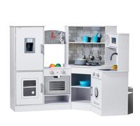VEVOR Ensemble Cuisine pour Enfants Jouet de Simulation 24PCS Accessoires Blanc