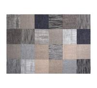 VEVOR Dalle de Moquette Réutilisable, 50 x 50 cm, Lot de 24, Couverture 6 ㎡, Épaisseur 6 mm, à Poils Ras, Revêtement de Sol Doux Modulaire Carré pour Salon, Bureau, Chambre de Séjour, Multicolore