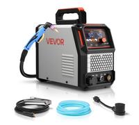 VEVOR Découpeur Plasma, 50 A, Machine de Découpe Plasma à Arc Pilote sans Contact 220 V avec Fonction 2T/4T, Onduleur IGBT, Affichage Numérique, Temps PT/PA Réglable pour Réparation Domicile, Atelier