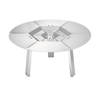 VEVOR Répartiteur de chaleur pour brasero, φ508x254 mm Protection thermique feu de camp ronde pour brasero à bois, répartiteur de chaleur en acier inoxydable 304, couvercle de brûleur amovible, access