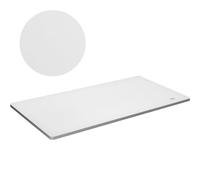 VEVOR Planche bureau 139,7×71,1×2,5 cm Panneau de particules 100 kg pour bureau électrique Blanc