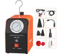 VEVOR Détecteur de Fuite de Carburant 15 L/min EVAP Machine à Fumée Auto Pompe et Manomètre Intégrés 15 PSI Manomètre Testeur de Fuite de Tuyau Voiture Système d’Échappement Carter Turbo Réservoir