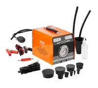 VEVOR Détecteur de Fuite de Carburant 8 L/min, Machine à Fumée Automobile EVAP 2 Modes Air et Fumée, DC 12 V, avec Pompe à Air Intégré et Manomètre, Testeur de Fuite de Tuyau Échappement Voiture