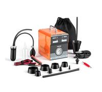 VEVOR Détecteur de Fuite de Fumée avec Pompe à Air et Manomètre Intégrés, 12 V DC, Machine à Fumée Automobile EVAP à Double Mode, Testeur de Vide, pour Voitures, Motos, Camions, Bateaux, Quads
