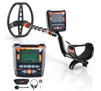 VEVOR Détecteur de métaux 25,4 cm professionnel – IP68, écran, casque, 5 modes, poignée réglable