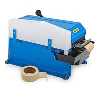 VEVOR Dévidoir de Ruban Adhésif Gommé Réglable Max. 100x10 cm Distributeur Manuel Bande Gommée en Acier au Carbone Humecteur pour Bande Gommée Ajout Automatique d'Eau Emballage Carton Bureau Atelier