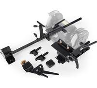 VEVOR Dispositif d'affûtage multiple pour meuleuse double 152,4 mm et 203,2 mm, accessoires avec plate-forme, guide d'onglet, support d'outils, bloc de réglage, pour burins et outils de tournage