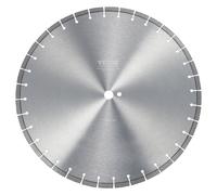 VEVOR Disque à Tronçonner Diamanté 350 mm, Disque Diamant Humide ou Sèche, Lame de Scie à Béton avec Dents Plates de 10 mm, Diamètre du Trou Central Universel 25,4 mm, pour Béton, Carrelage, Brique