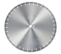 VEVOR Disque à Tronçonner Diamanté 500 mm, Disque Diamant Humide ou Sèche, Lame de Scie à Béton avec Dents Plates de 12 mm, Diamètre du Trou Central Universel 25,4 mm, pour Béton, Carrelage, Brique