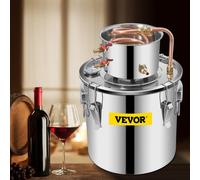 VEVOR Distillateur Alambic Chaudière à Spiritueux 19 L Distillateur Eau Alcool