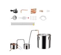 VEVOR Distillateur Alambic Distillateur d'Eau et d'Alcool 50L avec Baril Pompe