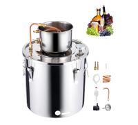 VEVOR Distillateur Alambic Distillateur d'Eau et d'Alcool Inox 30 L Brassage