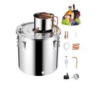 VEVOR Distillateur Alambic Distillateur d'Eau et d'Alcool Inox 50 L Brassage