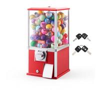 VEVOR Distributeur automatique de bonbons de 53,3 cm, distributeurs automatiques de 25 centimes pour centres commerciaux, supermarchés, parcs d'attractions, salles d'arcades, peut contenir jusqu'à 180