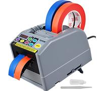 VEVOR Distributeur automatique de ruban adhésif électrique 25 W coupe-ruban machine de découpe de ruban largeur de ruban 6-60 mm longueur du ruban 5-999 mm pour industries, bureaux, maisons, magasins