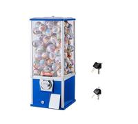 VEVOR Distributeur de balles gonflables PS pour enfants, 63,5 cm de hauteur, distributeur de balles rebondissantes, peut contenir 230 gélules de jouets, machine à bulles rectangulaire pour magasins de
