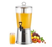 VEVOR Distributeur de Boissons 8 L avec Robinet et Chambre à Glace pour Fêtes