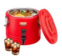 VEVOR Distributeur de Boissons Isotherme Fontaine à Eau Chaud et Froid de 8 L