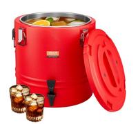 VEVOR Distributeur de Boissons Isotherme Fontaine à Eau Chaud et Froid 30 L