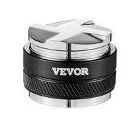 VEVOR Distributeur de café, 53 mm, outil de distribution de café expresso réglable 2 en 1, avec base en forme d'éventail, distributeur de poudre de café en acier inox 304, conception facile à démonter