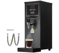VEVOR Distributeur d'Eau Chaude Commercial Fontaine à Eau sur Réseau 10 L Café