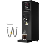 VEVOR Distributeur d'Eau Chaude Électrique, Fontaine à Eau Chaude sur Réseau 15 L avec Débit 50 L/h, pour Café Thé Restauration Bureau, Bouilloire Électrique Commerciale Chauffe Rapide par Paliers