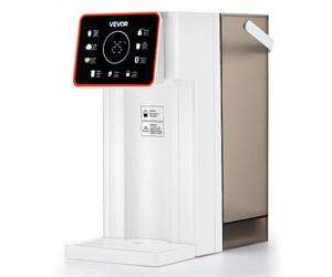 VEVOR Distributeur d'Eau Chaude Instantanée de Comptoir, Fontaine à Eau Chaude avec Réservoir Amovible de 3 L, 6 Températures Réglables et 8 Volumes, Chauffage Rapide avec Écran Tactile, pour Maison