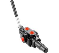 VEVOR Distributeur hydraulique 1 bobine 25GPM Distributeur hydraulique 3626PS noir