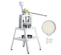 VEVOR Diviseuse de pâte manuelle, 40 pièces, coupe-pâte à pression verticale de 30 g à 140 g avec plateau et lame en acier inoxydable 304, machine à pain pour boulangerie, restaurant, commercial