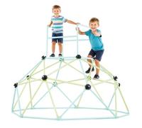 VEVOR Dôme d'escalade Géométrique 183 cm, Cage à Grimper avec Grande Capacité de Charge de 270 kg, Cage à Écureuil Solide, Aire de Jeux Extérieur et Intérieur, pour Garçons et Filles 3-10 Ans