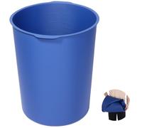 VEVOR Doublure de Seau de Mélange Béton, 18,9 L, Revêtement de Seau en Silicone Réutilisable avec Mesures Graduées, Poignées Intégrées, pour Mélanges de Peinture, Époxy, Mortier, Mortier-colle, Bleu