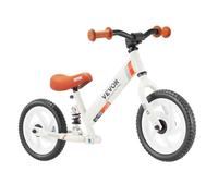 VEVOR Draisienne pour Enfants d'équilibre en Acier au Carbone, avec siège et Guidon réglables, pneus Mousse EVA 305 mm, sans pédale, Charge 25 kg pour garçons, Filles 1-5 Ans