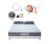 VEVOR Draps de Mise à Terre Taille King 90% Coton 10% Fibre d'Argent 1981x2030mm