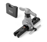 VEVOR Dudgeonnière Excentrique 45° Outil d'Évasement Excentrique à Dudgeonnage Simple pour Climatisation CVC Compatible avec Tubes en Cuivre et Aluminium 4,76-19,05 mm, avec Barre à Évaser, Mallette