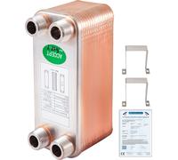 VEVOR EATB12 Échangeur de chaleur à plaques Échangeur de chaleur à plaques 30 Échangeur de chaleur 30 Échangeur de chaleur à plaques Acier inoxydable 316L Échangeur de chaleur Chauffage
